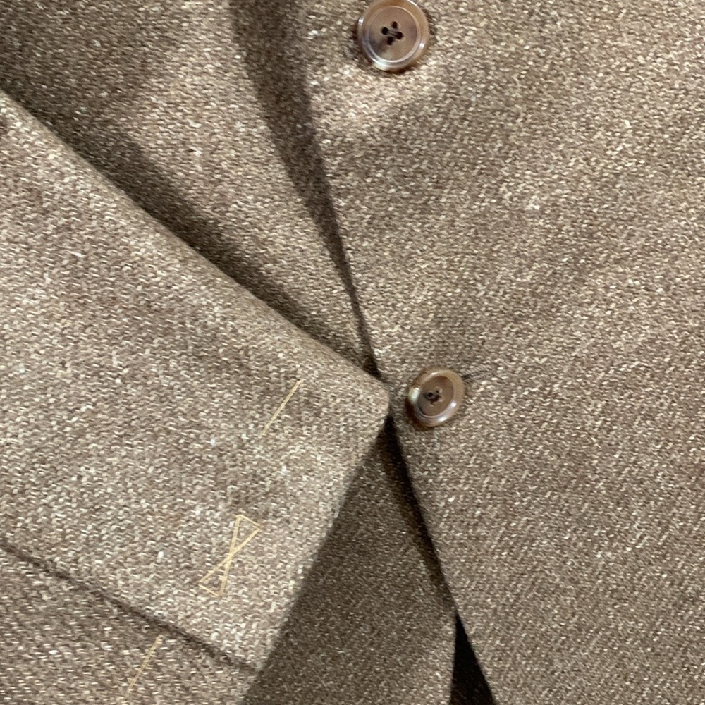 Hickey Freeman NEW Weightless T Model 120 Years Light Brown 2 Button Blazer - Picture 4 of 16